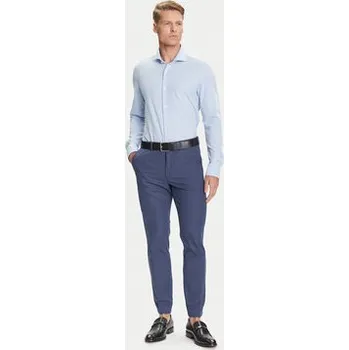 BOSS Chino kalhoty P-Kaiton1 50543945 Světle modrá Slim Fit 33_34