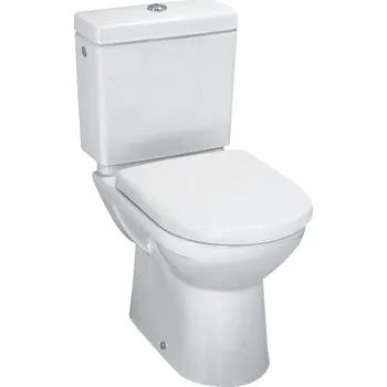 Klozet Laufen Pro - stojící kombinační mísa PACK, hluboké splachování, včetně nádrže a sedátka s poklopem slim se zpomalovacím sklápěcím systémem H8679500009701