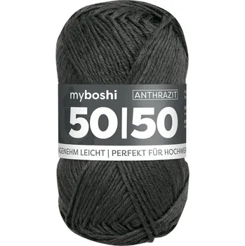 Příze Příze myboshi 50/50 Antracit