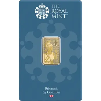 The Royal Mint Zlatý slitek 5 g