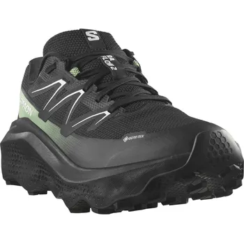 Pánská běžecká obuv Salomon Ultra Flow 2 GTX M L47981400 - black/black patina/green 42 2/3