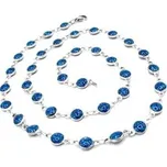 Steel Jewelry Náhrdelník modrý z chirurgické oceli NH220160