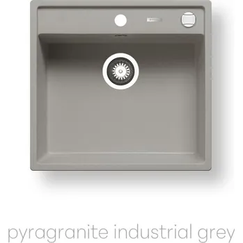 Granitový dřez Pyramis CAMEA (50x53) 1B světle šedá
