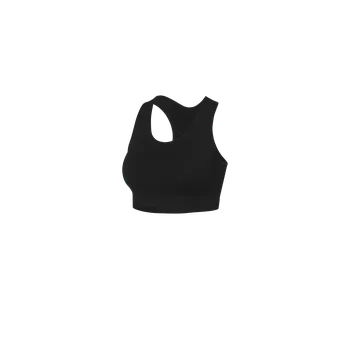 Dámské spodní prádlo CRIVIT Dámská bezešvá chladivá sportovní podprsenka, Medium Level (černá, M(40/42))