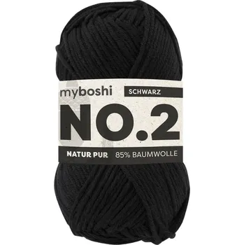 Příze Příze myboshi NO.2 Černá