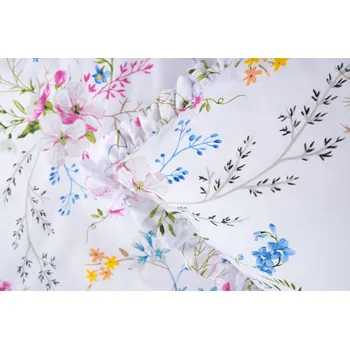 Povlečení Podpěrová LOUKA bílé 1x 240x200 cm, 2x 70x90 cm zip