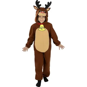 Funiglobal - Kostým sob pro děti - 7-9 years