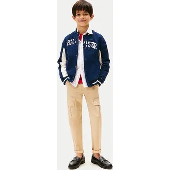 Pánské oblečení Tommy Hilfiger Mikina KB0KB09745 Tmavomodrá Regular Fit 14Y