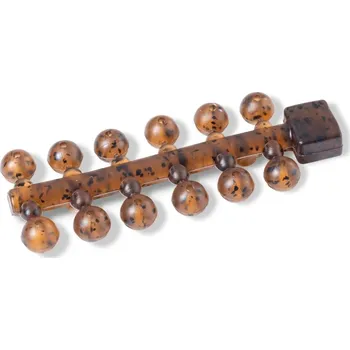 Anaconda korálky Jungle Tapered Holes Beads Jungle hnědá průměr 6mm 24ks