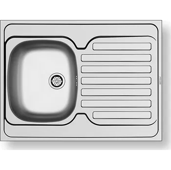 Nerezový dřez Pyramis INTERNATIONAL 80x60 1B1D