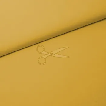 Bavlněná dovozová látka šíře 240cm - žlutá střední (50cm)