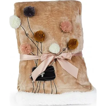 Dětská deka Podpěrová s.r.o. Dětská deka s beránkem BALONKY 100x150 cm