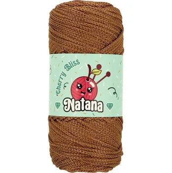 Příze Natana Cherry Bliss macrame hnědá 07