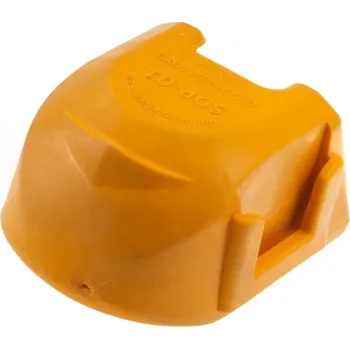 Krytka na tažné zařízení STEELPRESS (POLAND) | Kryt kloubu závěsného zařízení oranžový SDP-01