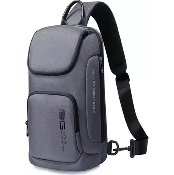 BANGE sportovní batoh přes rameno KIRAL Šedý 8L