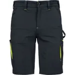 Pánské šortky CERVA DAWSON L Černá, Žlutá