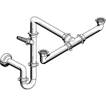 Sifon Sifon 2B pro úsporu místa