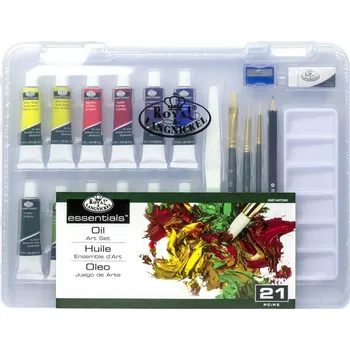 Výtvarná barva ROYAL and LANGNICKEL Olejové barvy v plastovém boxu (43717)