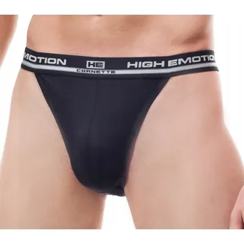 Pánské tanga Cornette High Emotion Tanga 502 tmavě modrá, M
