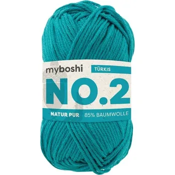 Příze Příze myboshi NO.2 Tyrkys