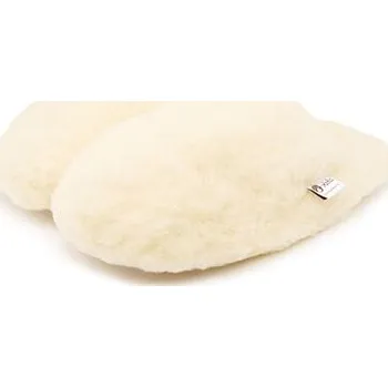 Dámská obuv Vlnka TV papuče z ovčí vlny přírodní velikost obuv dospělí 47-48