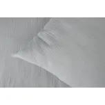 Podpěrová s.r.o. Mušelínové povlečení ŠEDÉ Velikost: 140x200 cm (1 ks), 70x90 cm (1 ks)