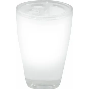 Držák na kartáček SEPIO Kelímek NICO bílý 7,5x7,5x11,5 cm, s otvory