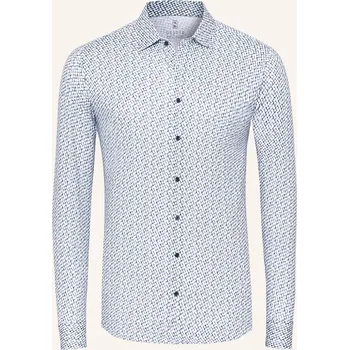 Pánská košile Desoto Pánská Košile Slim Fit, modrá / bílá, 38