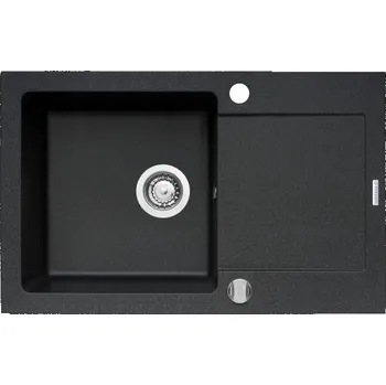 Granitový dřez Pyramis MIDO (79x50) 1B 1D černá