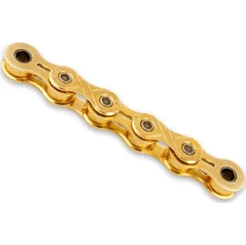 Řetěz na kolo Kmc X101 Zlatý BOX řetěz + DÁREK