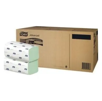 Papírový ručník Papírový ručník ZZ, 250 x 230mm, zelený, 3000ks, dvouvrstvý (HRUX210134G4)