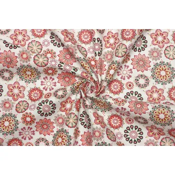 Bavlněné plátno - Mandala