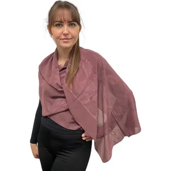 Šátek Dámský šátek 90 x 175 cm LISTY - 2