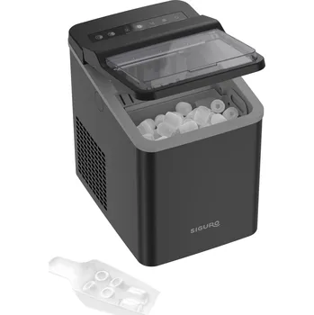 Výrobník ledu Siguro Ice Gem SGR-IM-D420B černý/šedý
