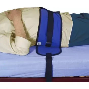 Bezpečnostní břišní pás na upevnění k posteli