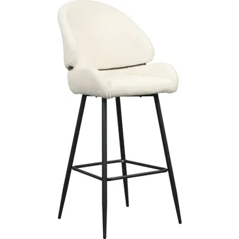 Jídelní židle Tempo Kondela Barová židle, bílá/černá, SANAKO TYP 2