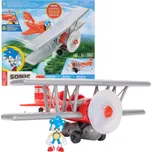 Jakks Pacific Jakks sada Tornado Biplane Sonic The Hedgehog figurka + letadlo