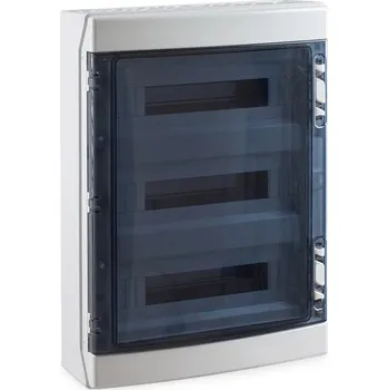 Rozvaděč Plastová rozvodnice na povrch, ECOLOGY 54 modulů (3x18), IP65