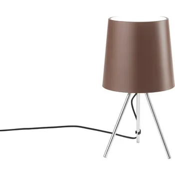 Lampička FAN Europe Svítidlo MARLEY Stolní lampička E14 Hnědá IP20