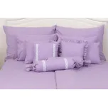 Podpěrová s.r.o. Bavlněné povlečení PROUŽEK FIALOVÝ Velikost: 140x200 cm (1 ks), 70x90 cm (1 ks)