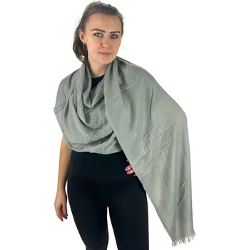 Dámský šátek 90 x 175 cm Fine 23-03 světle béžový