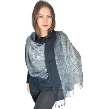 Šála Šál Pašmína - Amoria - černá