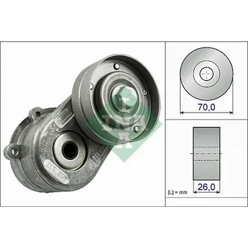 Napínák, žebrovaný klínový řemen Schaeffler INA 534 0448 10