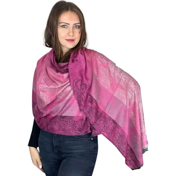 Šála Šál Pašmína - Florenta- Růžová