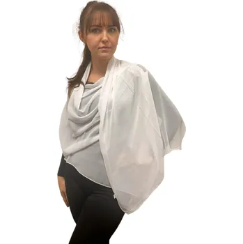 Dámský šátek 90 x 175 cm Light 23-2 bílý