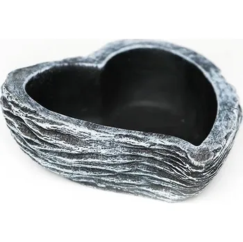 Party dekorace Miska srdce polyresin, 18 x 16 x 6 cm