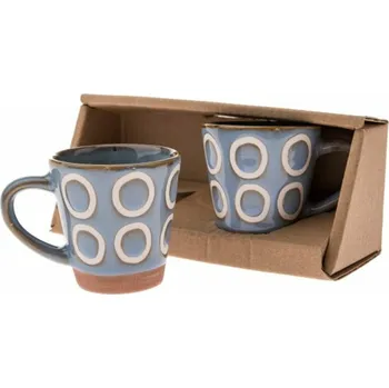 Casa de Engel Home Keramický hrnek na Espresso 100ml - sada 2ks, 0/24 Fialová UNI (2865449)