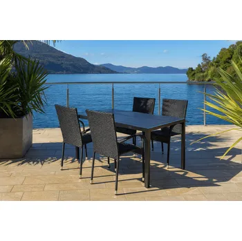 Zahradní sestava Elvisia Zahradní set ANITA 4+1 | antracit