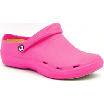 Dámská zdravotní obuv Dámské sandály s uzavřenou špicí 3FIT-BA001/R FitClog růžové 36