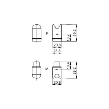 Konektor H-A 4 BS zásuvková vložka 10432000 LAPP KABEL s.r.o. 35-12-013-10432